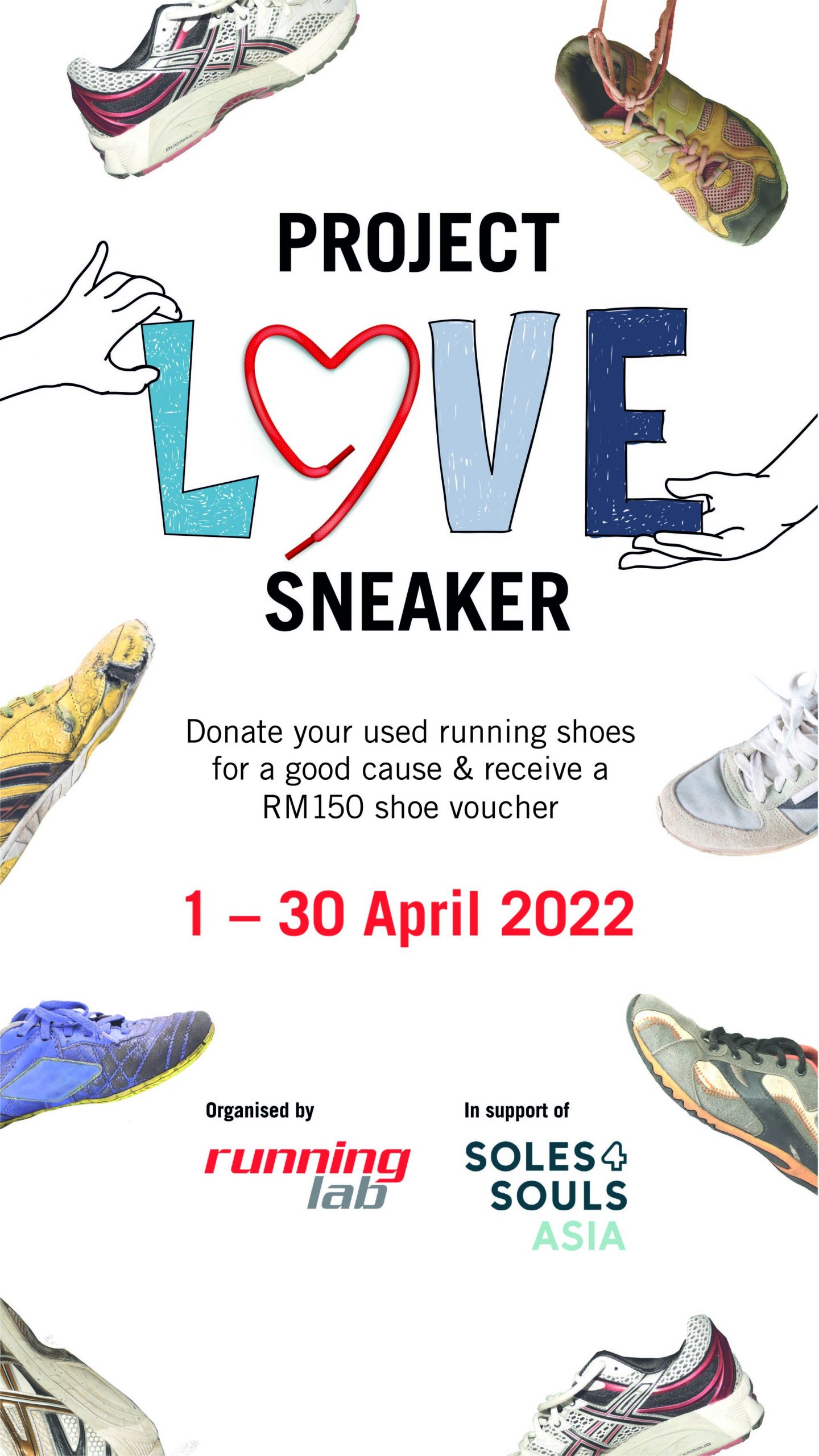 Derma Kasut Lari Yang Lama Di Running Lab – Dapatkan Baucar Kasut RM150 Sebagai Ganjaran
