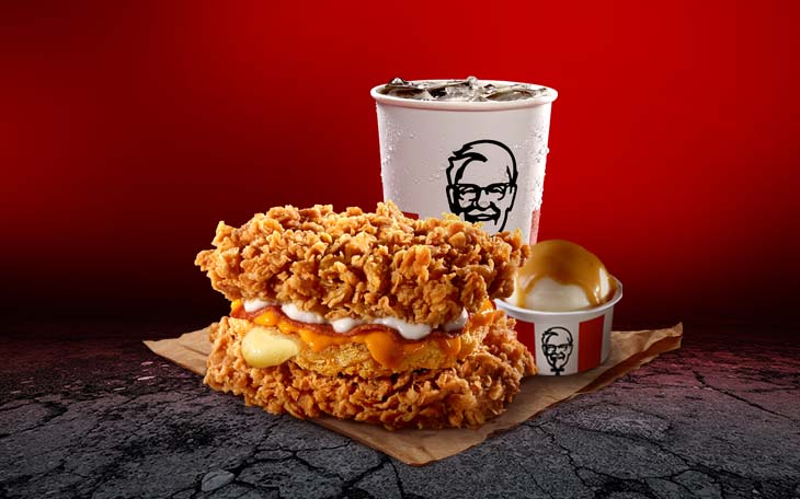 KFC Double Down Duo Kembali – Kini Dihidangkan Bersama Kentang Lecek