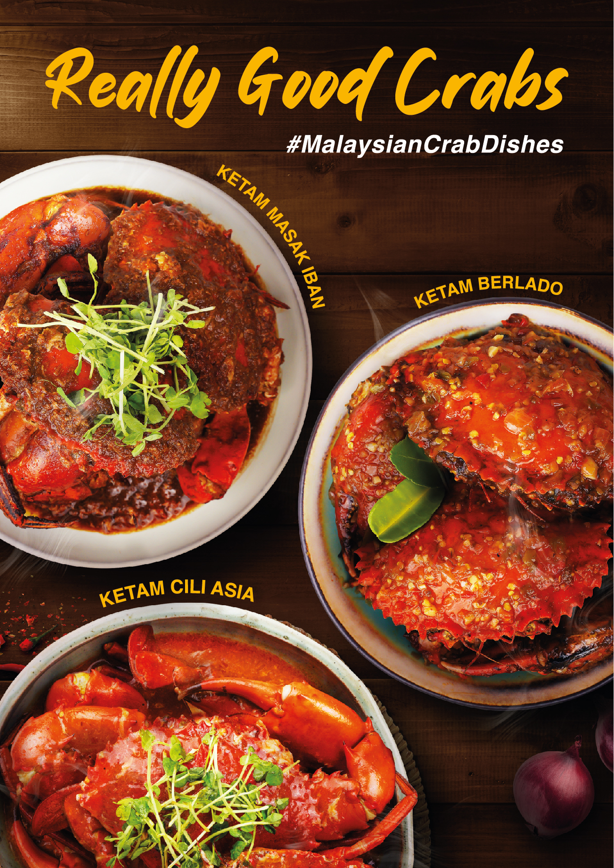 Ketam Viral Hadir Dengan 10 Hidangan Ketam Istimewa –  Ketam Kari 21 Hari, Ketam Juseyo, Ketam Di Raja