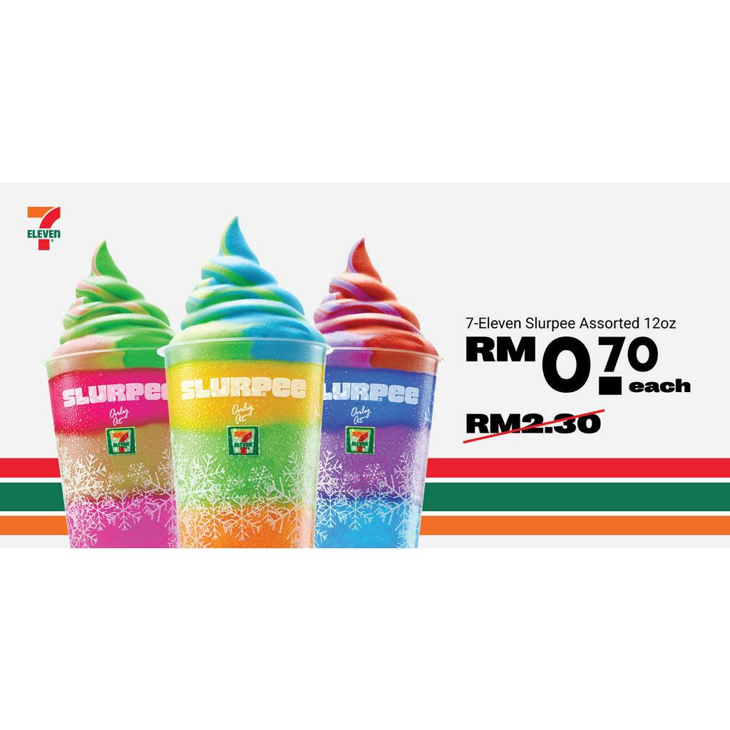 Dapatkan Slurpee 12oz Di 7-Eleven Pada Harga Hanya 70 Sen – Menggunakan ShopeePay