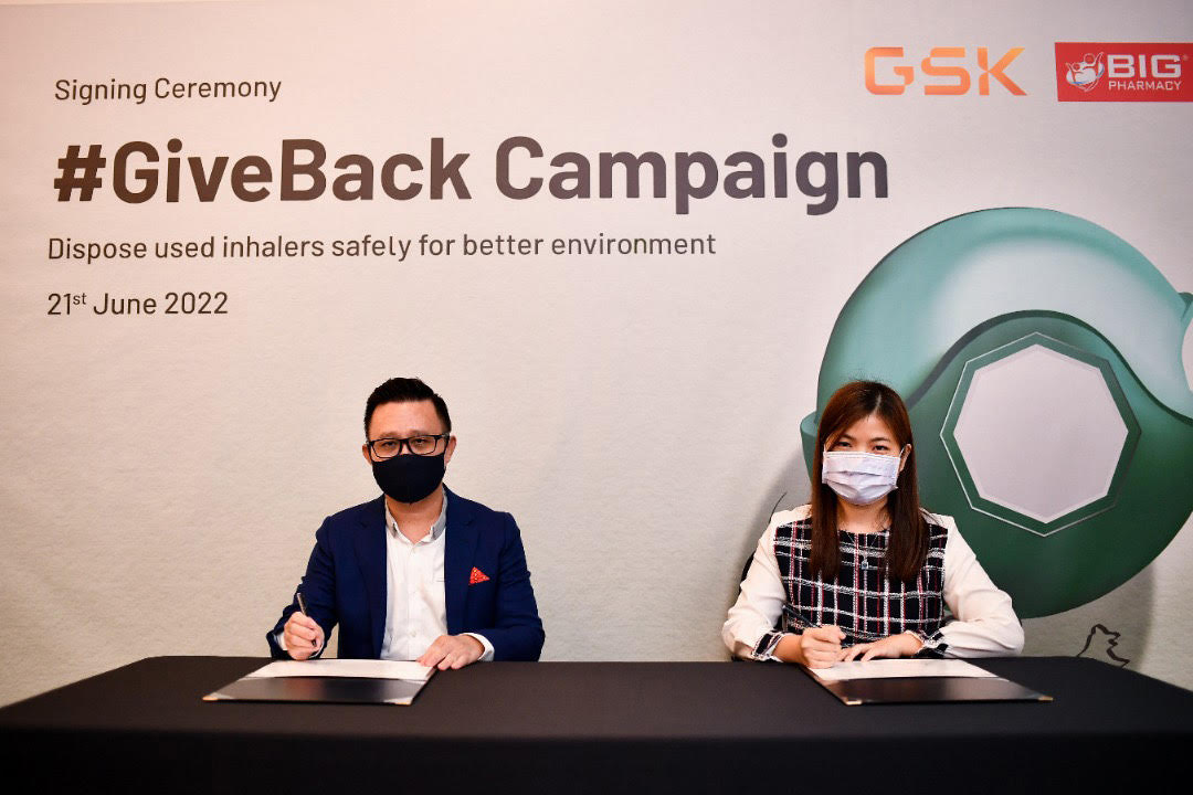 Kempen #GiveBack, GSK Sedang Kaji Untuk Kitar Semula ‘Inhaler’ Terpakai