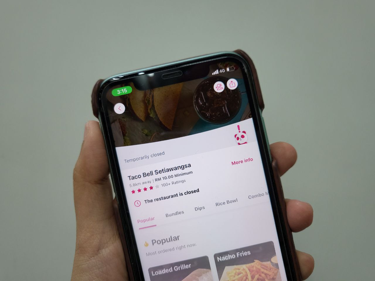 Taco Bell Kini Boleh Dipesan Melalui Aplikasi FoodPanda