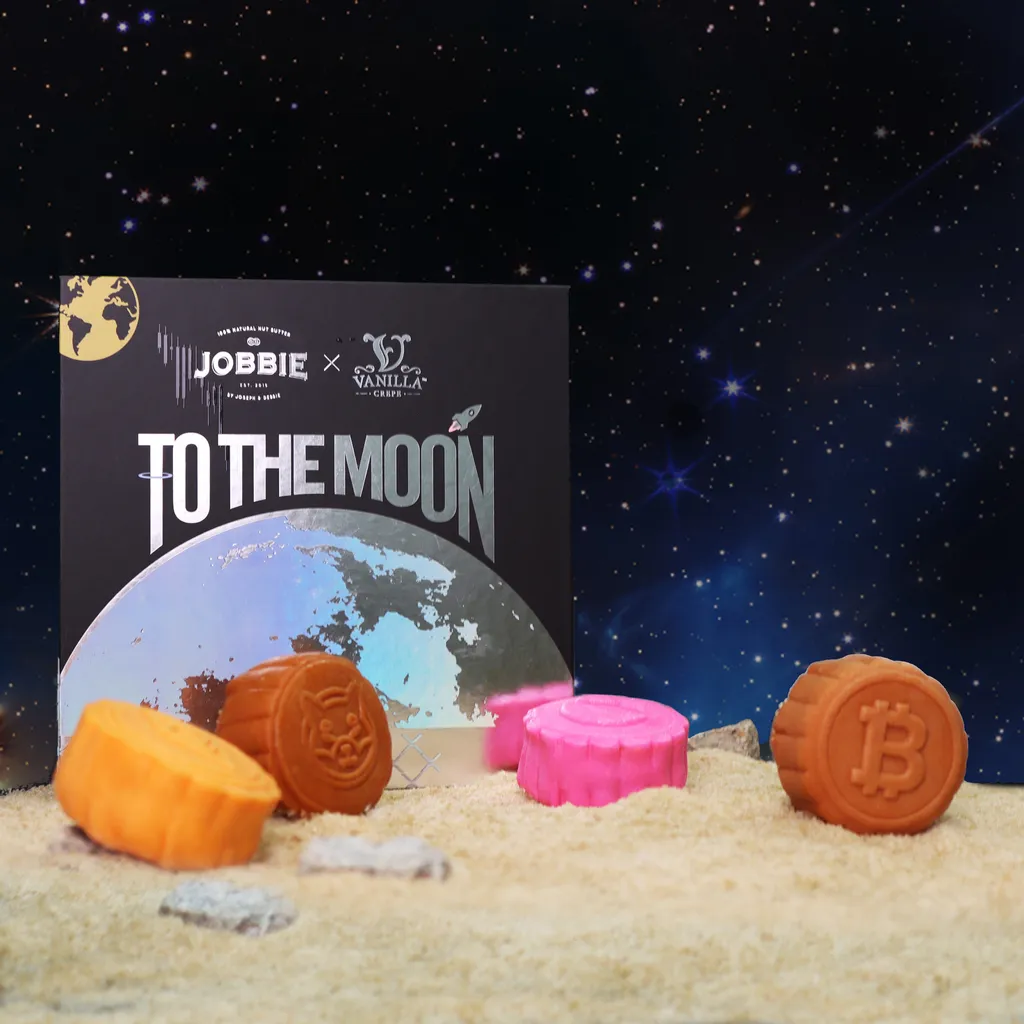 JOBBIE x Vanilla Crepe – Kuih Bulan Pertama Bertemakan Kriptowang Dan Tawar NFT Percuma