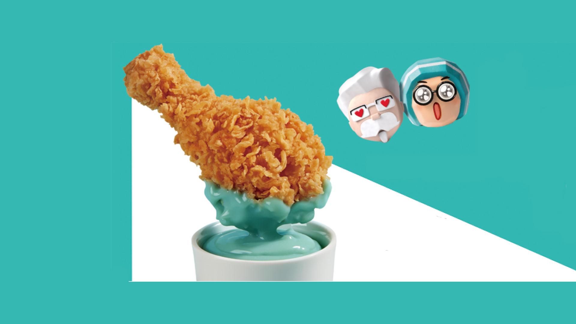 KFC Korea Memperkenalkan Sos Pencicah Dengan Rasa Unik, Sos Coklat Pudina