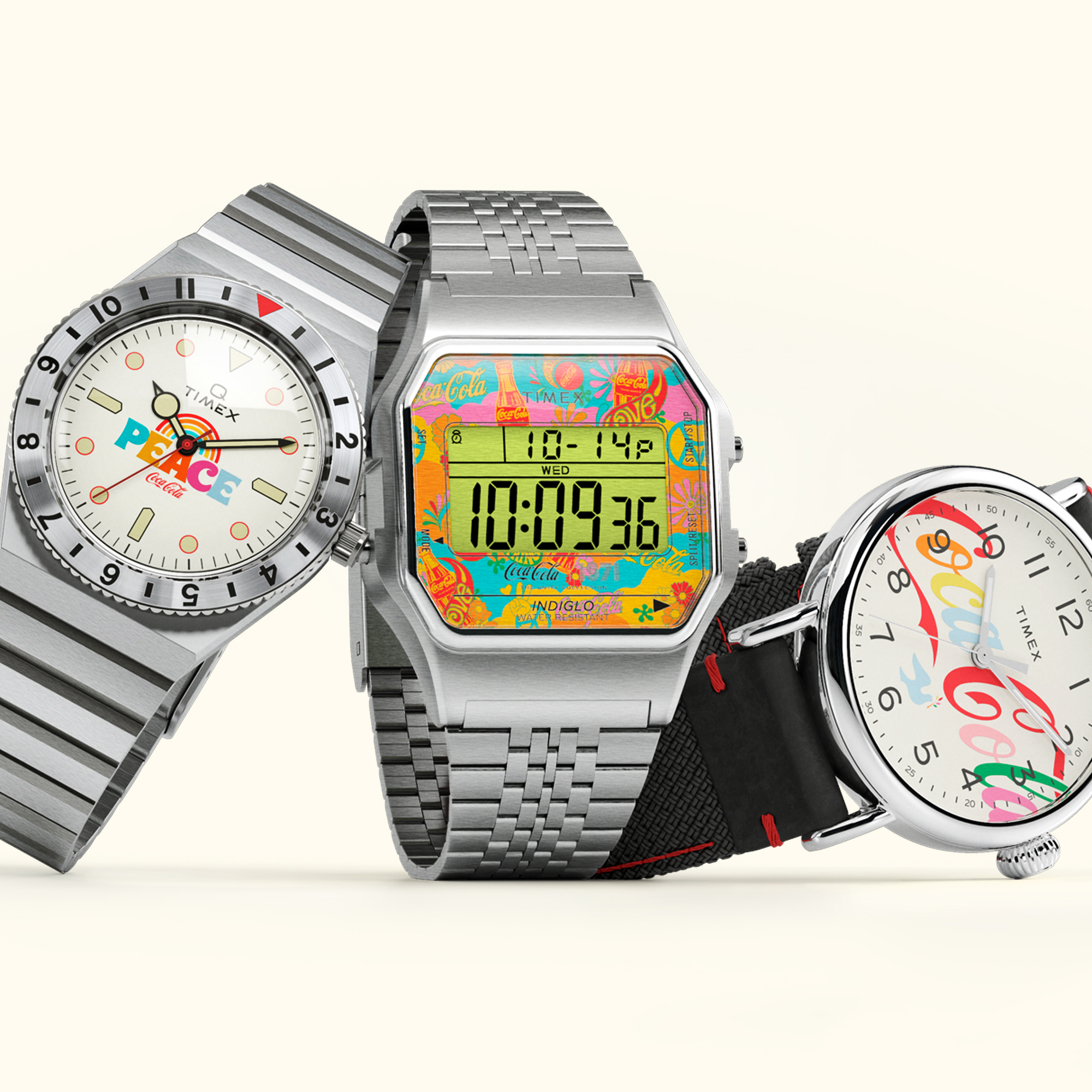 Timex dan Coca-Cola Menampilkan Rekaan Jam Tangan Dengan Gaya Tahun 70-an