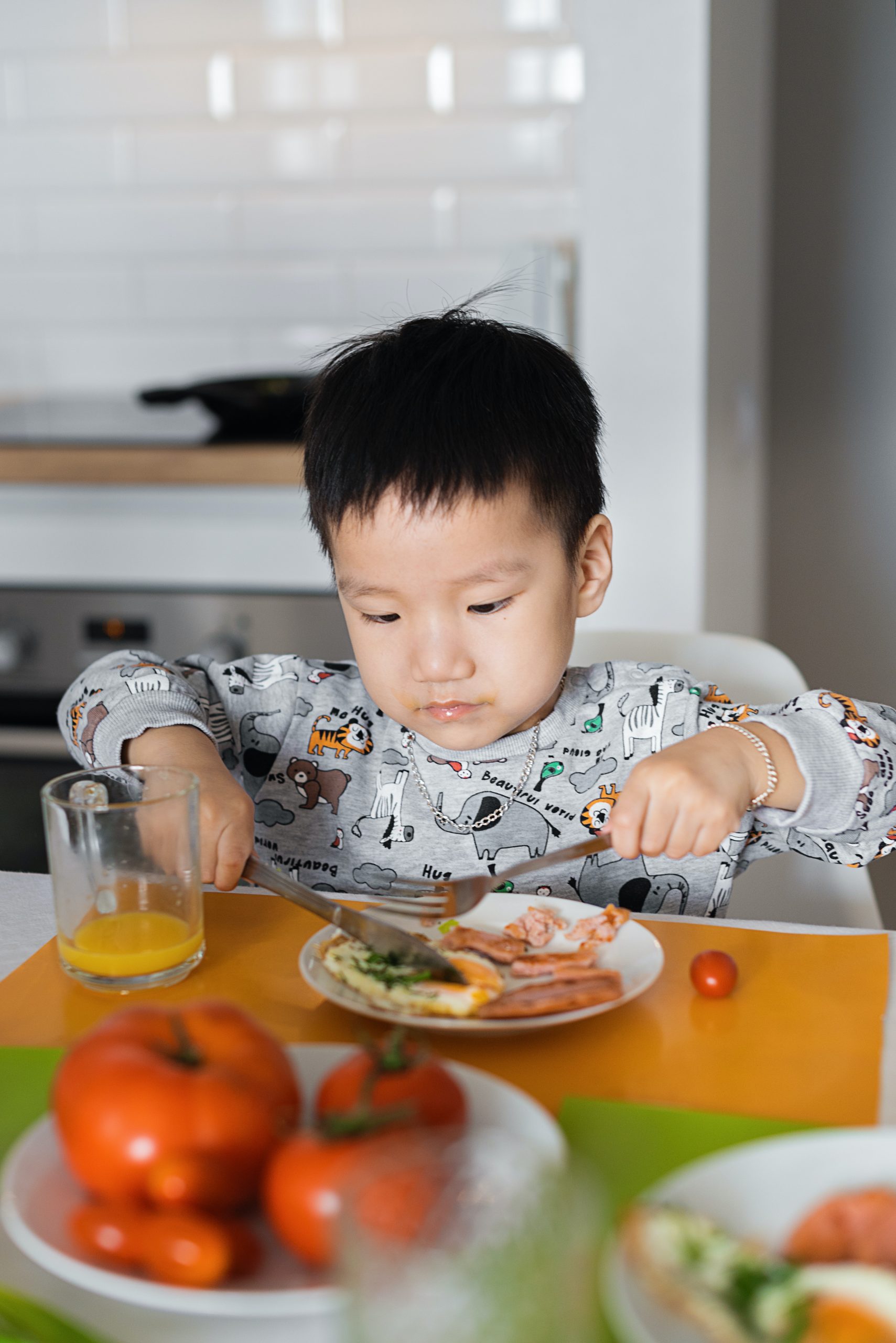 Tanpa Gadget Ketika Anak Makan
