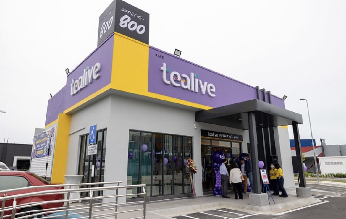 Tealive Kini Mempunyai 800 Cawangan Fizikal Di Seluruh Negara