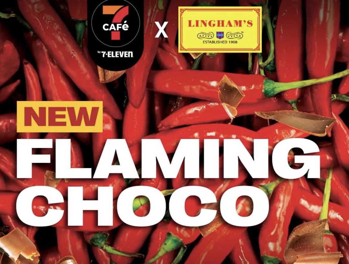 7CAFé Menawarkan Aiskrim Pedas, Flaming Choco – Menggunakan Sos Cili Lingham Extra Hot