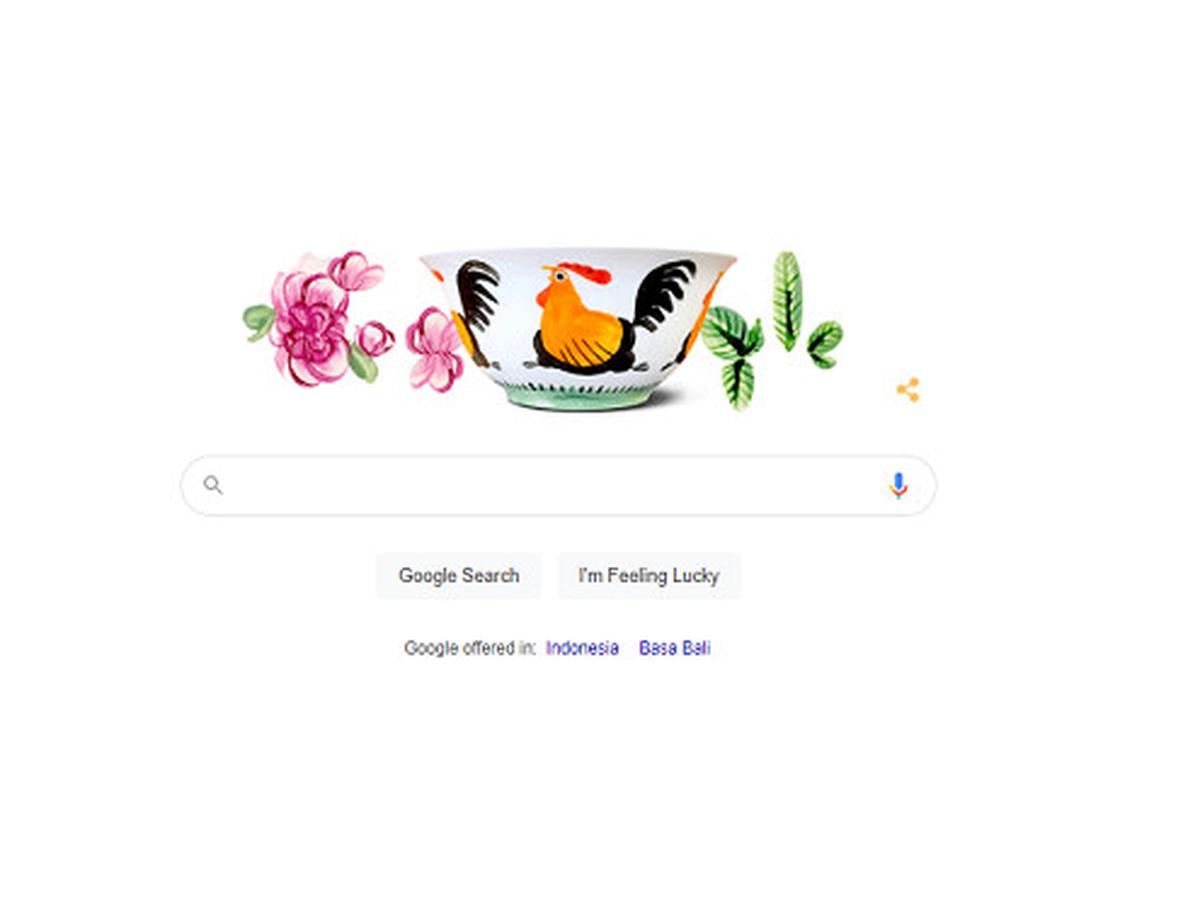 Kisah Di Balik Mangkuk Ayam Jago Yang Tampil Di Google Doodle&nbsp;