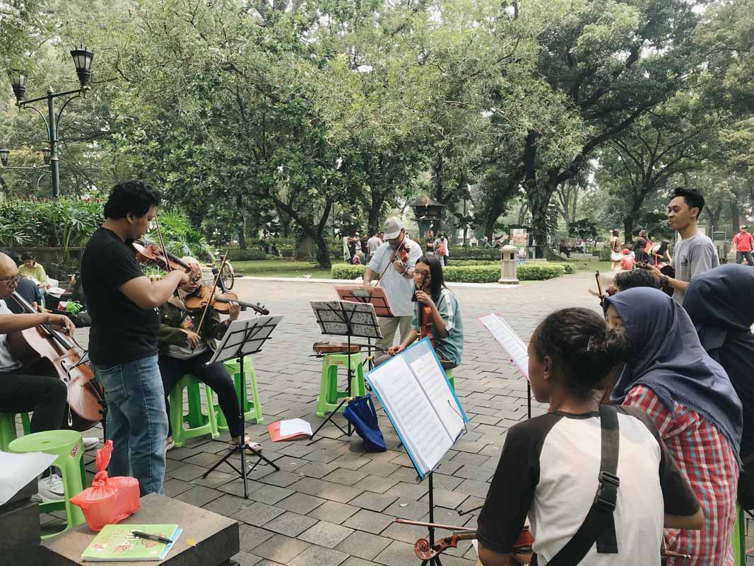 Nyeninya Musik Di Ruang Publik&nbsp;
