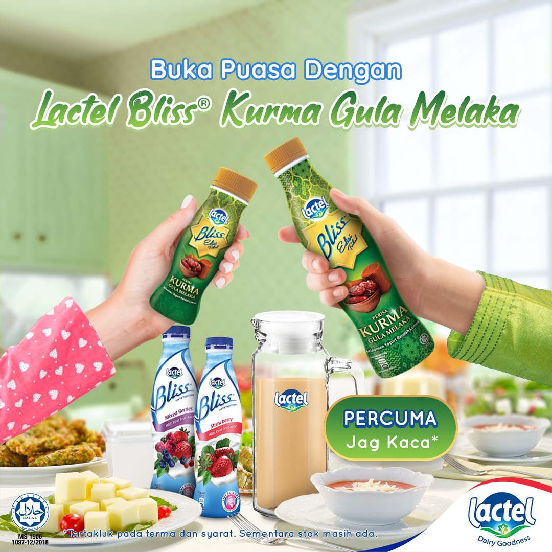 Jenama Minuman Yogurt Bliss Hadir Dengan Minuman Berperisa Kurma