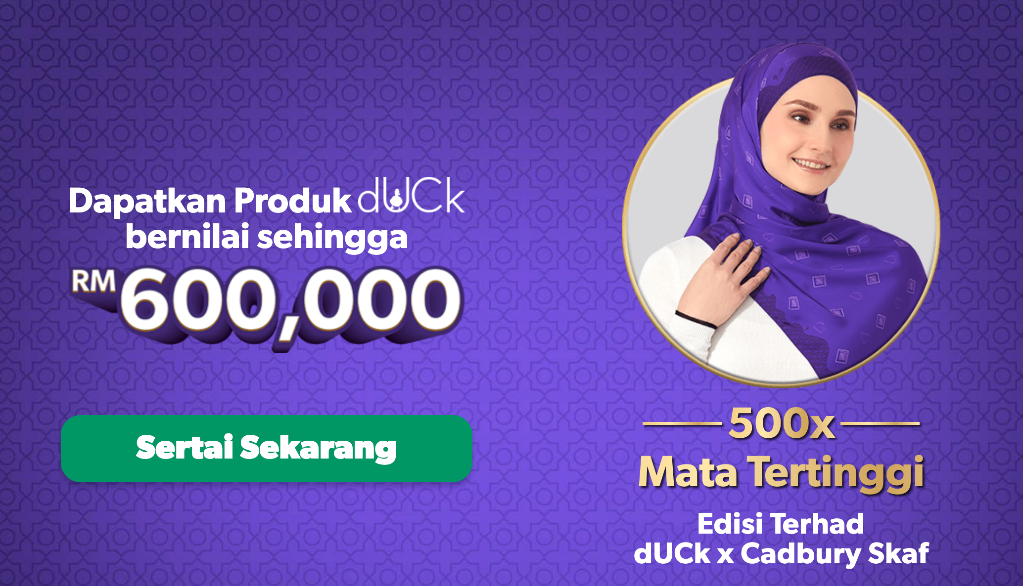 Cadbury Dairy Milk x dUCK Meraikan Kemeriahan Raya 2023 – Jom Tebus Pelbagai Barangan Eksklusif