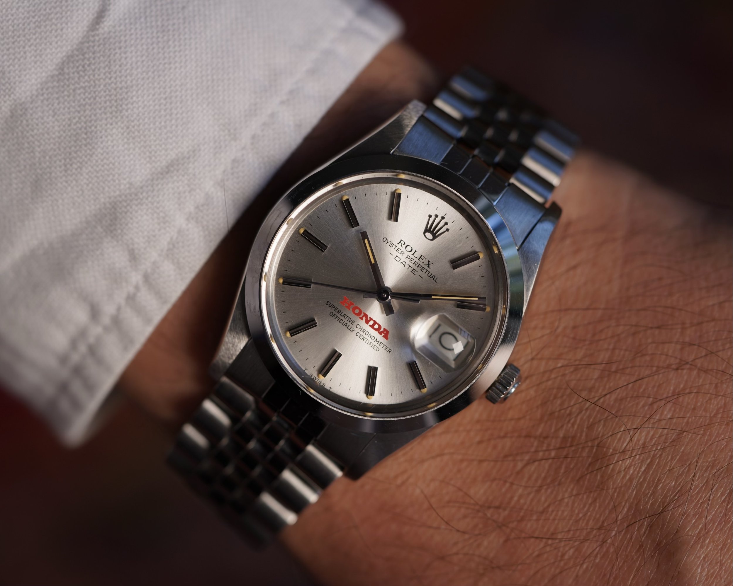 1 Daripada 2 Unit Jam Tangan Edisi Terhad Rolex Honda Date Ditawarkan Pada Nilai RM110,950