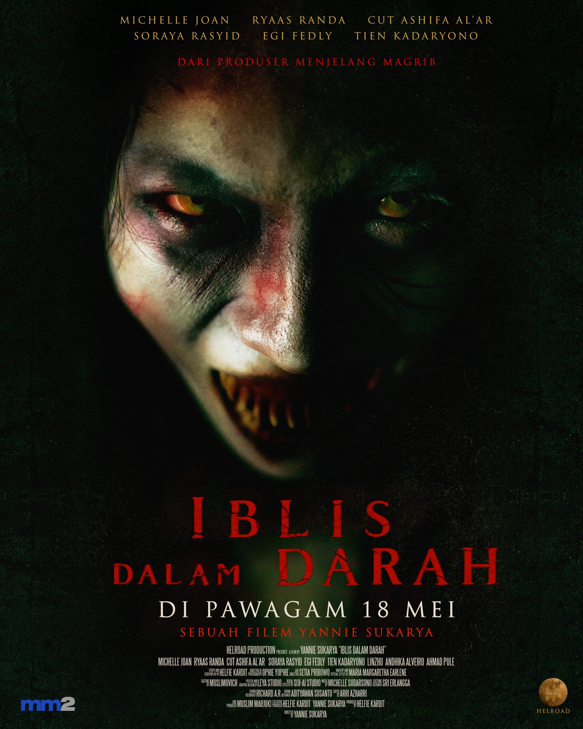 Filem Seram Terbaharu Indonesia, Iblis Dalam Darah, Bakal Menghantui Pawagam Seluruh Malaysia pada 18 Mei 2023