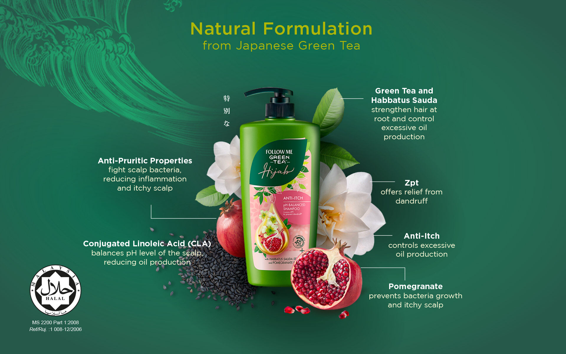 FOLLOW ME Memperkenalkan Syampu Khusus Untuk Wanita Bertudung – Hijab Micellar Cool & Fresh Shampoo