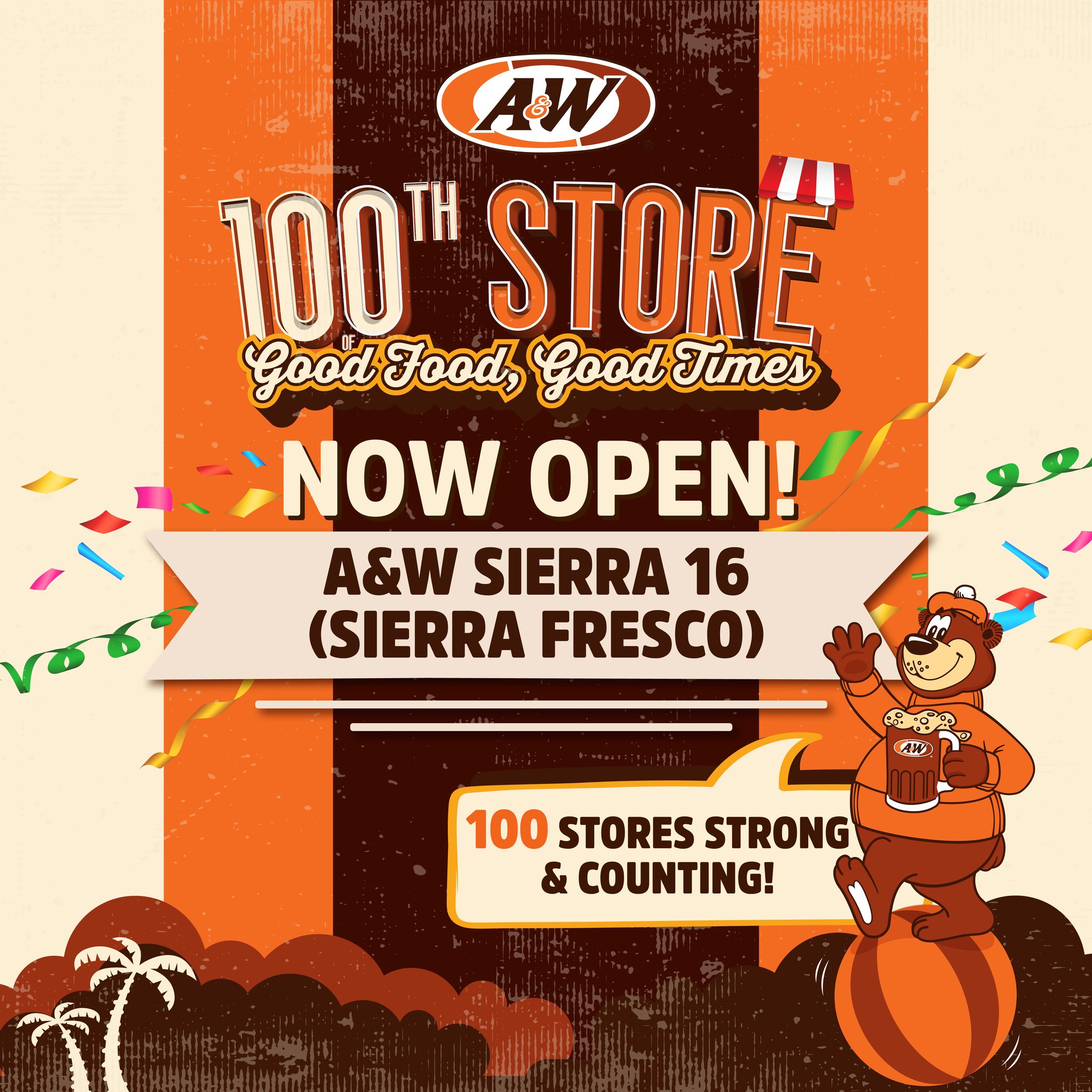 A&W Malaysia Kini Sudah Mempunyai 100 Cawangan Di Malaysia