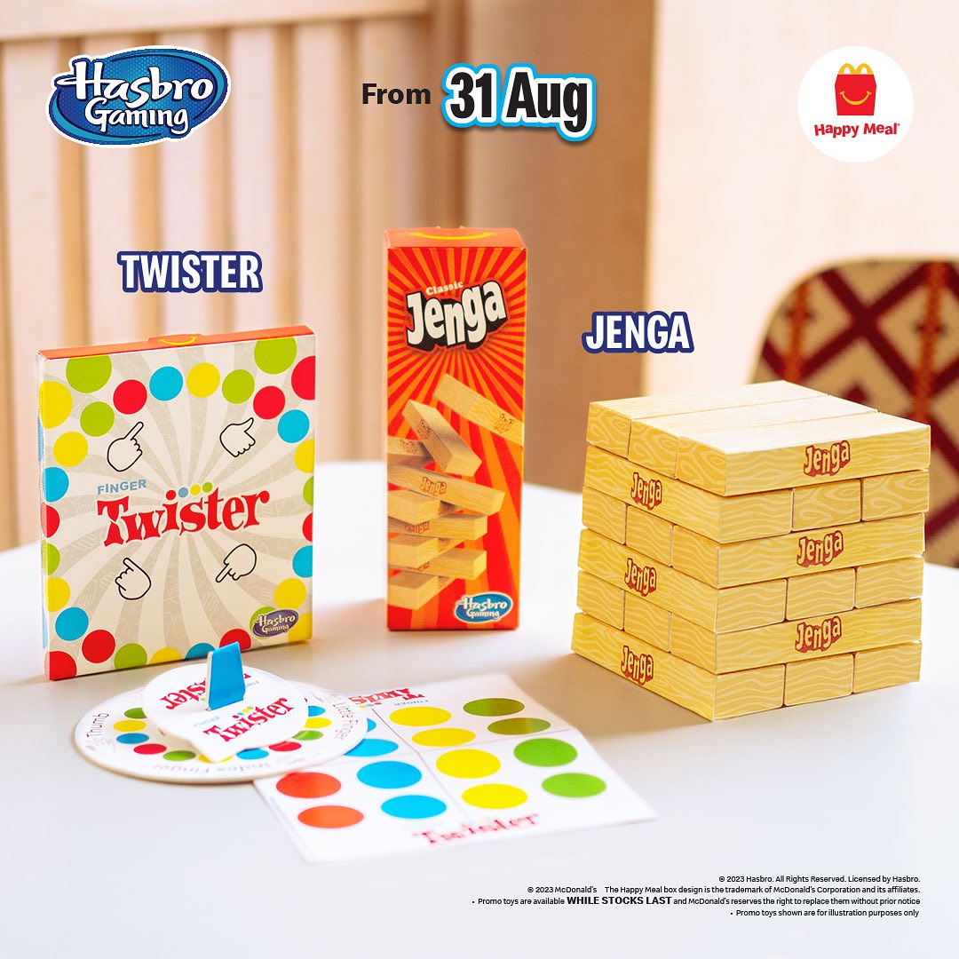 Pesan McD Happy Meals Dan Dapatkan Koleksi Mainan Edisi Terhad Hasbro – Ditawarkan Sehingga 27 September