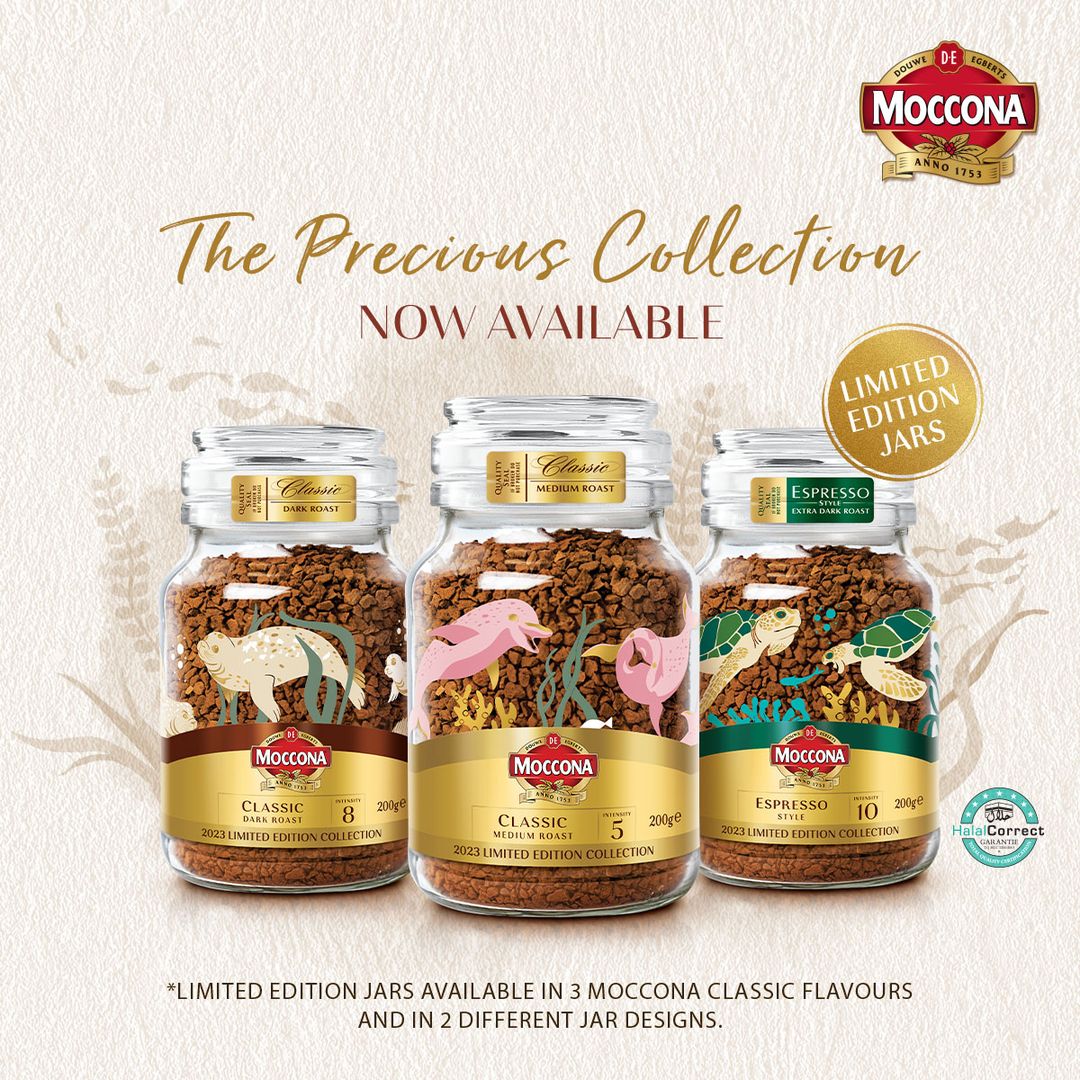 MOCCONA Memperkenalkan Balang Kopi Bertemakan Akuatik