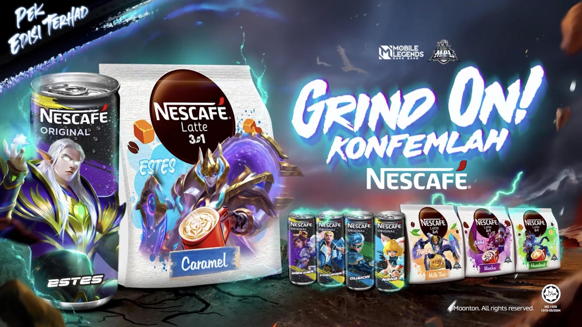 Nescafe Edisi Mobile Legends Kembali – Kini Menawarkan Rekaan Eksklusif Untuk Pek Minuman 3-Dalam-1