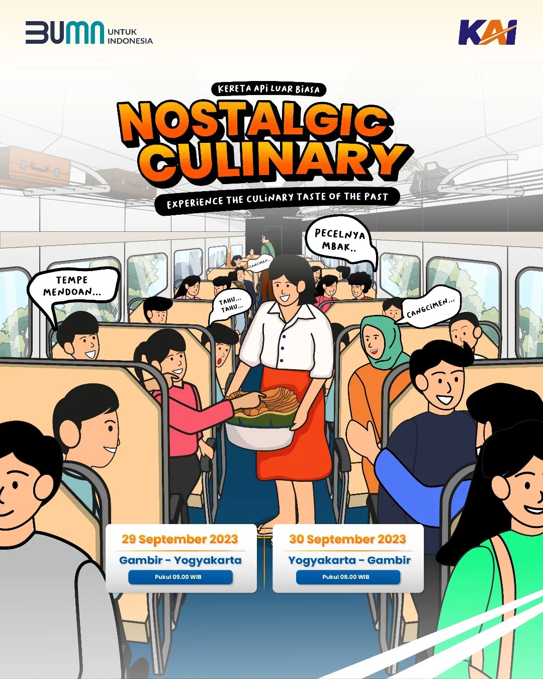 Memasuki ‘Mesin Waktu’ Bersama Kuliner 