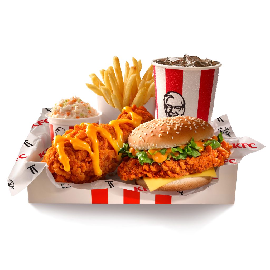 KFC Memperkenalkan KFC Fiery Golden Egg Crunch Yang Kini Lebih Pedas