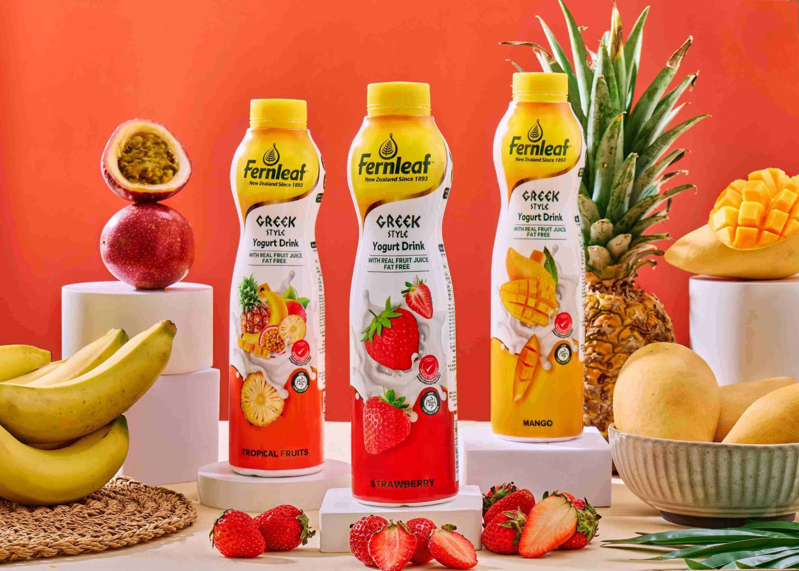 Fernleaf Malaysia Memperkenalkan Inovasi Terbarunya, Fernleaf Greek Style Yogurt Drink