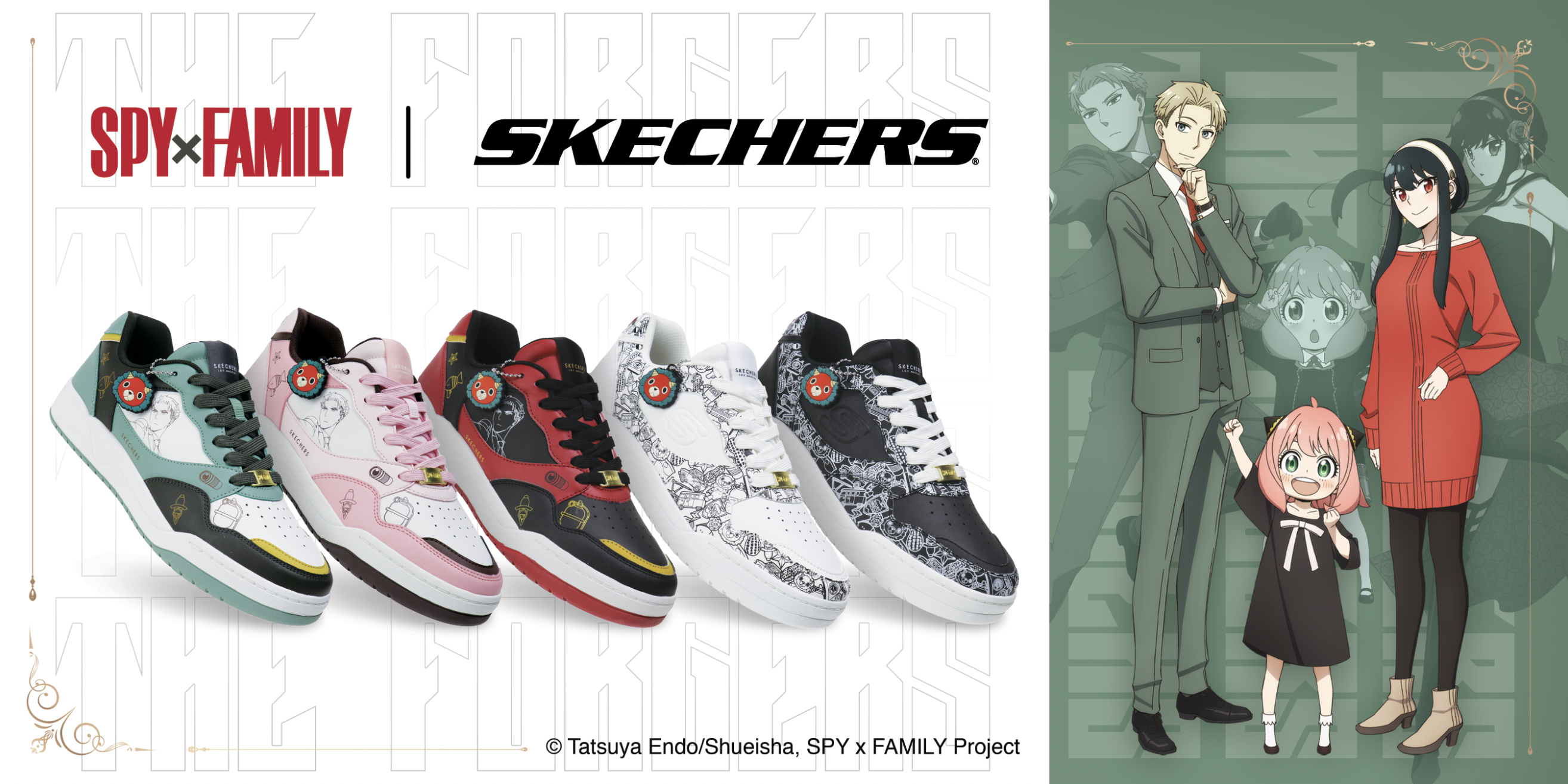 Skechers X SPYxFAMILY Menampilkan Kasut, Pakaian Dan Aksesori Yang Diinspirasikan Oleh Watak-Watak Anime SPYxFAMILY