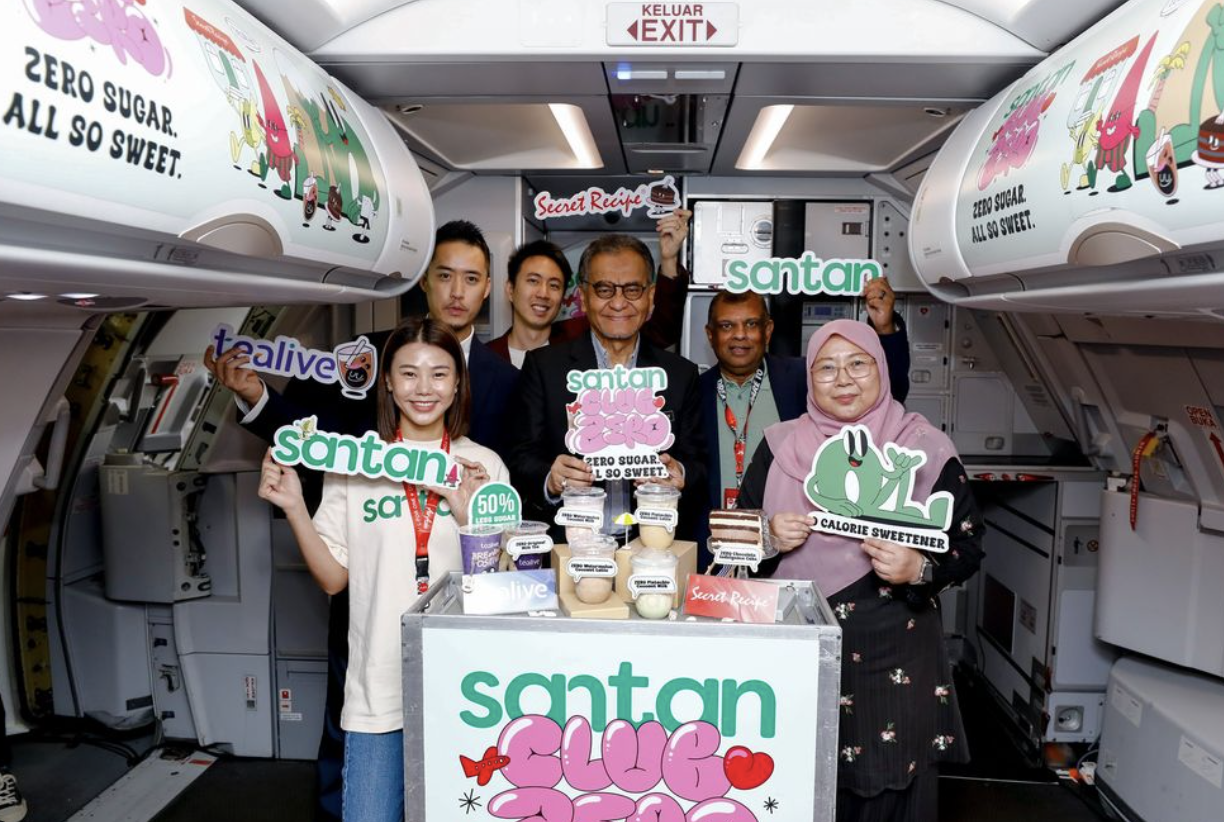 Tealive dan Secret Recipe Lancar “Club Zero” Bersama Santan – Inisiatif Penawaran Minuman Dan Makanan Kurang Gula Sewaktu Penerbangan
