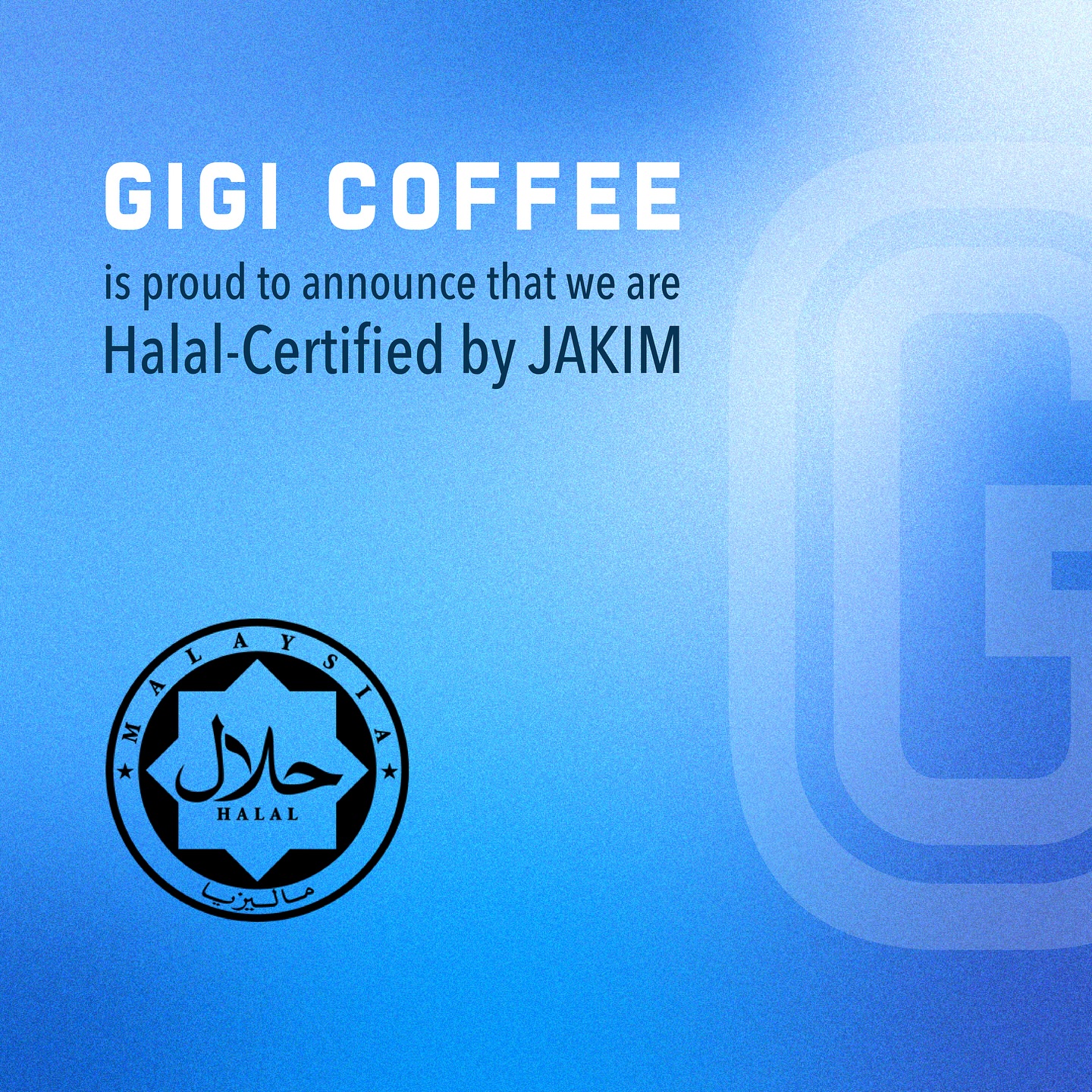 Gigi Coffee Kini Peroleh Sijil Halal JAKIM