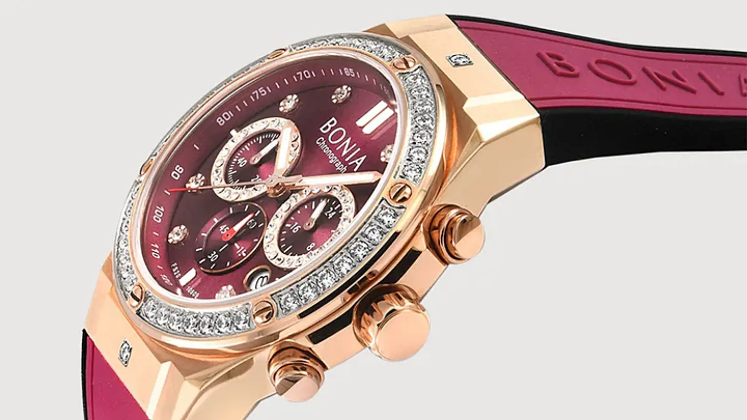 Bonia BNB10809 Ladies Chronograph Collection Tersedia Di Malaysia Pada Harga Bermula RM1,588