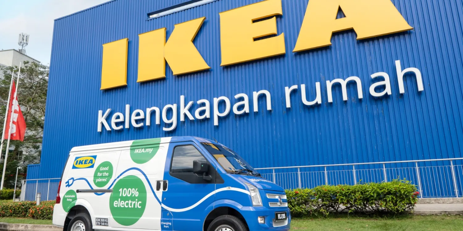 IKEA Malaysia Merancang Untuk Menggunakan 100% Kenderaan Elektrik Untuk Penghantaran Barangan Menjelang 2030