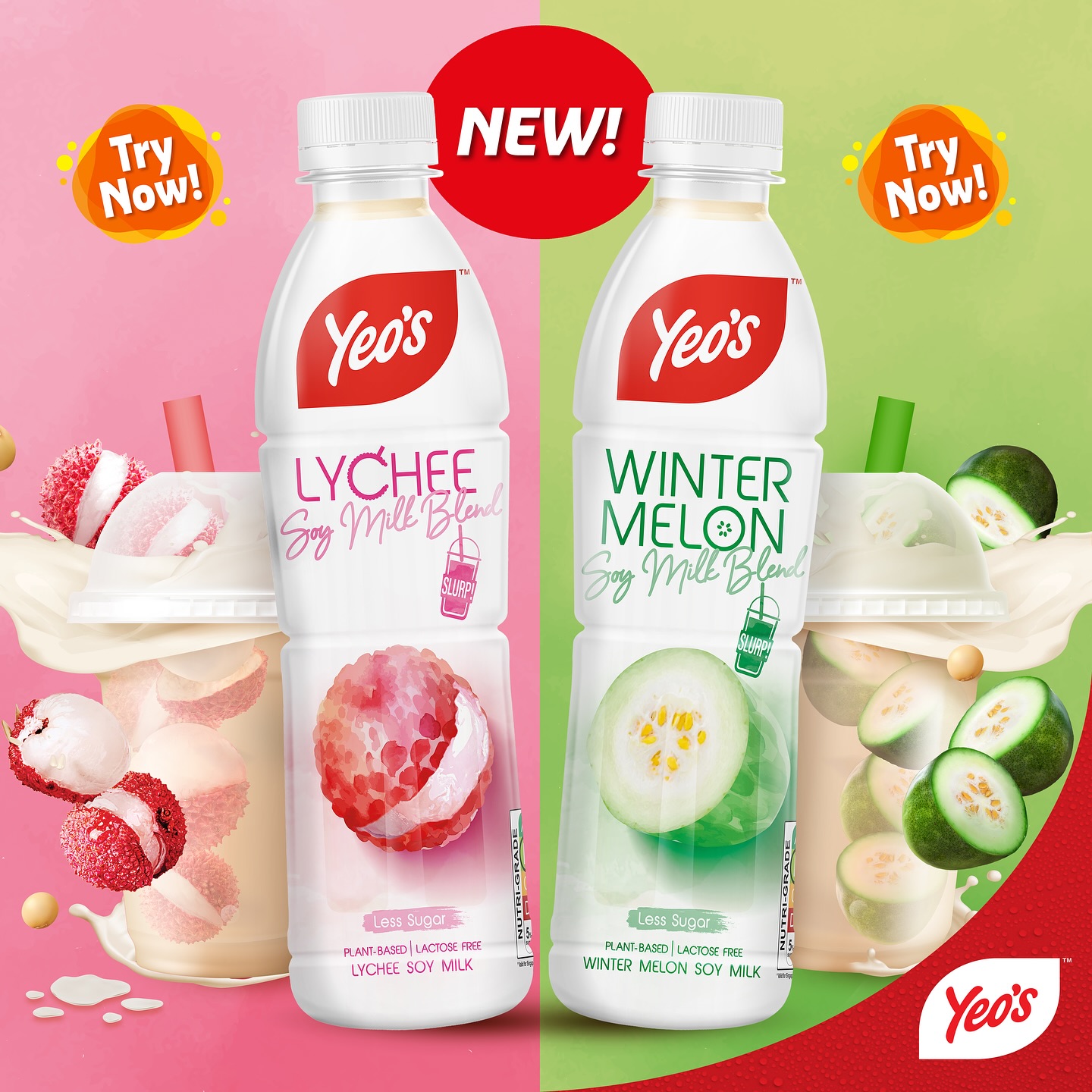 Yeo’s Memperkenalkan Minuman Seakan Air Teh Mutiara – Yeo’s Bubble Tea Inspired Soy Milk Blend Dengan Perisa Laici Dan Kundur