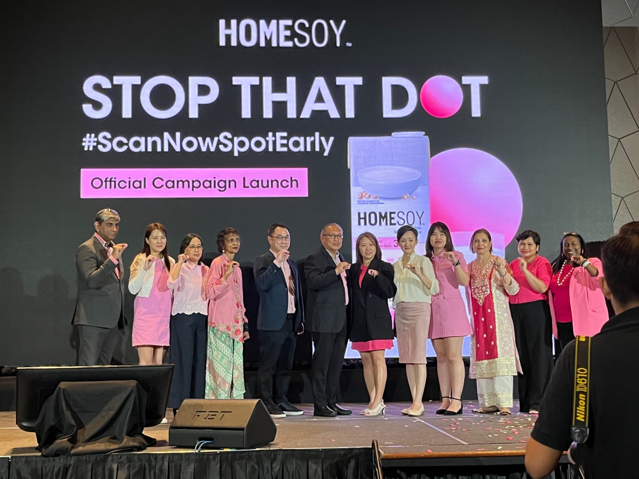 Homesoy Memperkenalkan Variasi Minuman Tanpa Gula Baharu – Turut Melancarkan Kempen “Stop That Dot” Sempena Pinktober