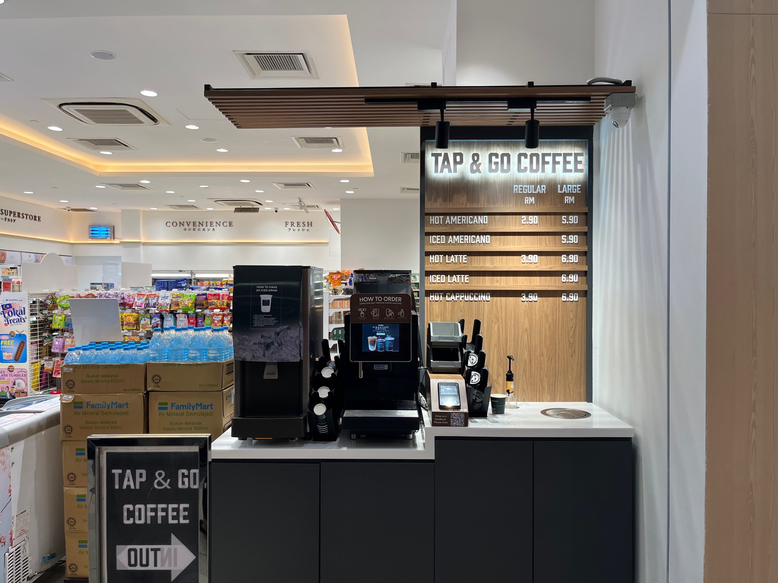 FamilyMart Memperkenalkan Kaunter ‘Tap & Go Coffee’ – Memudahkan Pembelian Kopi Tanpa Perlu Beratur Panjang