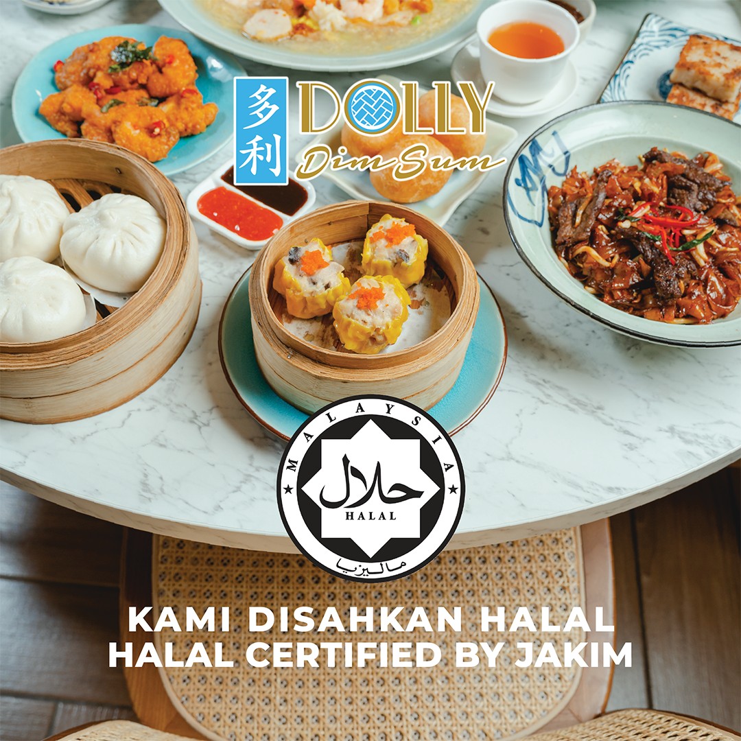Dolly Dim Sum Kini Memperoleh Sijil Halal Dari JAKIM