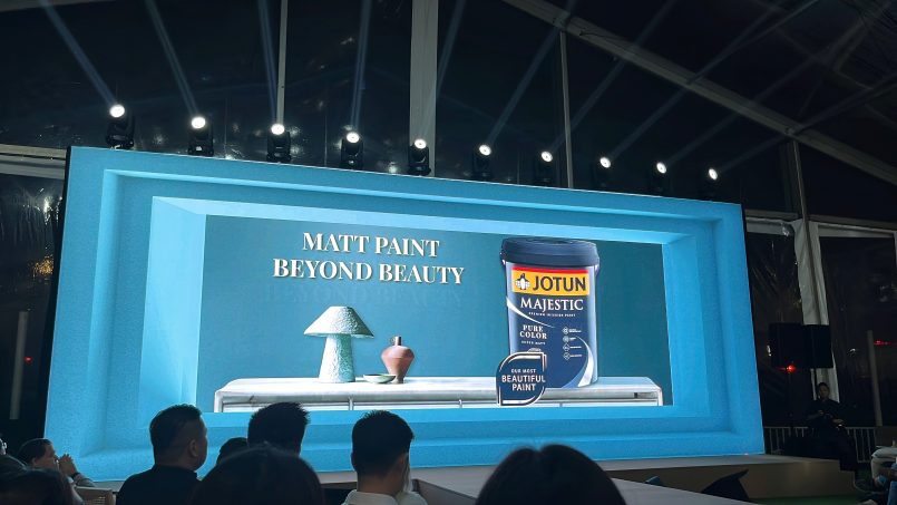Jotun Memperkenalkan Jotun Majestic Pure Color – Pilihan Cat Premium Baharu dengan Kemasan Kusam