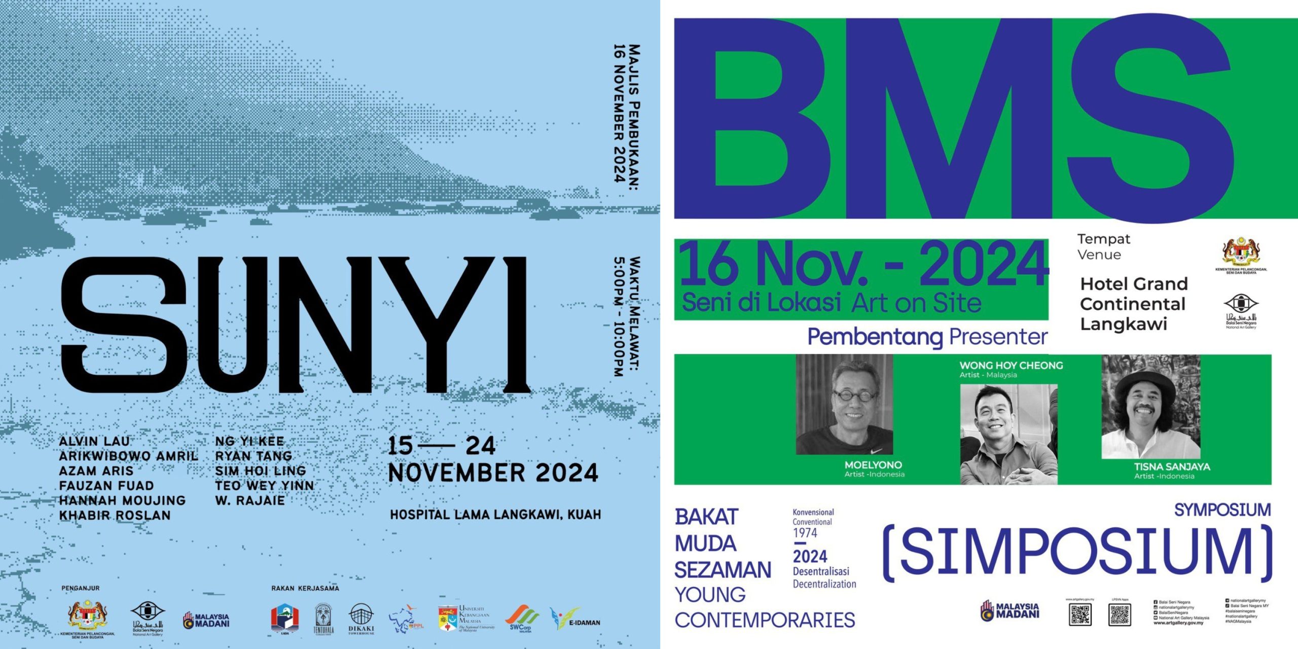 Balai Seni Negara Anjurkan Pameran Sunyi Dan Simposium Bakat Muda Sezaman 2024 Di Langkawi