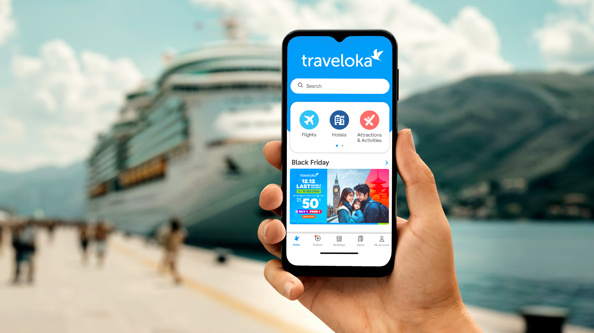 Traveloka Menawarkan Jualan Akhir Double Deal 12.12 – Penjimatan Sehingga 50% Bagi Pelbagai Destinasi Percutian
