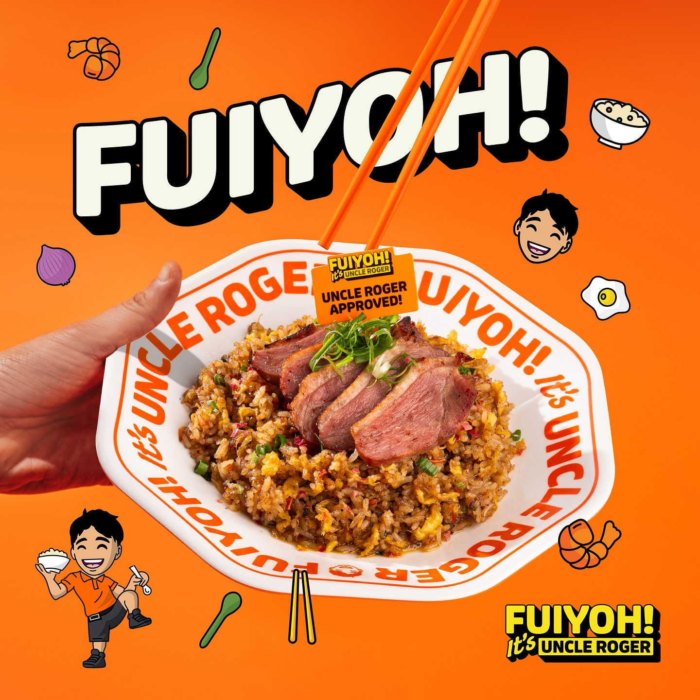 Restoran Fuiyoh It’s Uncle Roger Kini Di MyTown Dan IPC Shopping Centre – Penawaran Harga Baharu Untuk Nasi Goreng Di Semua Cawangan