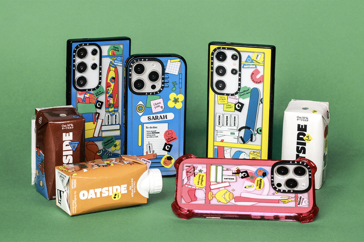 OATSIDE x CASETiFY Memperkenalkan Koleksi Aksesori Baharu Untuk Gajet Anda