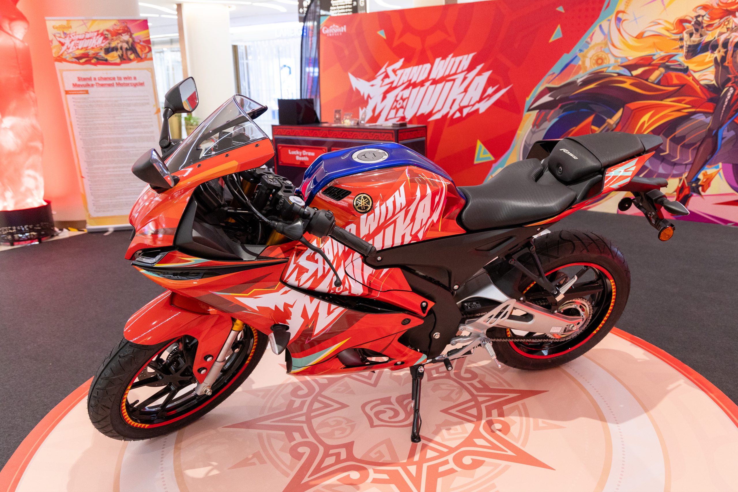 Nikmati Pengalaman Dunia Genshin Impact Di Malaysia – Menampilkan Motosikal Bertemakan Mavuika