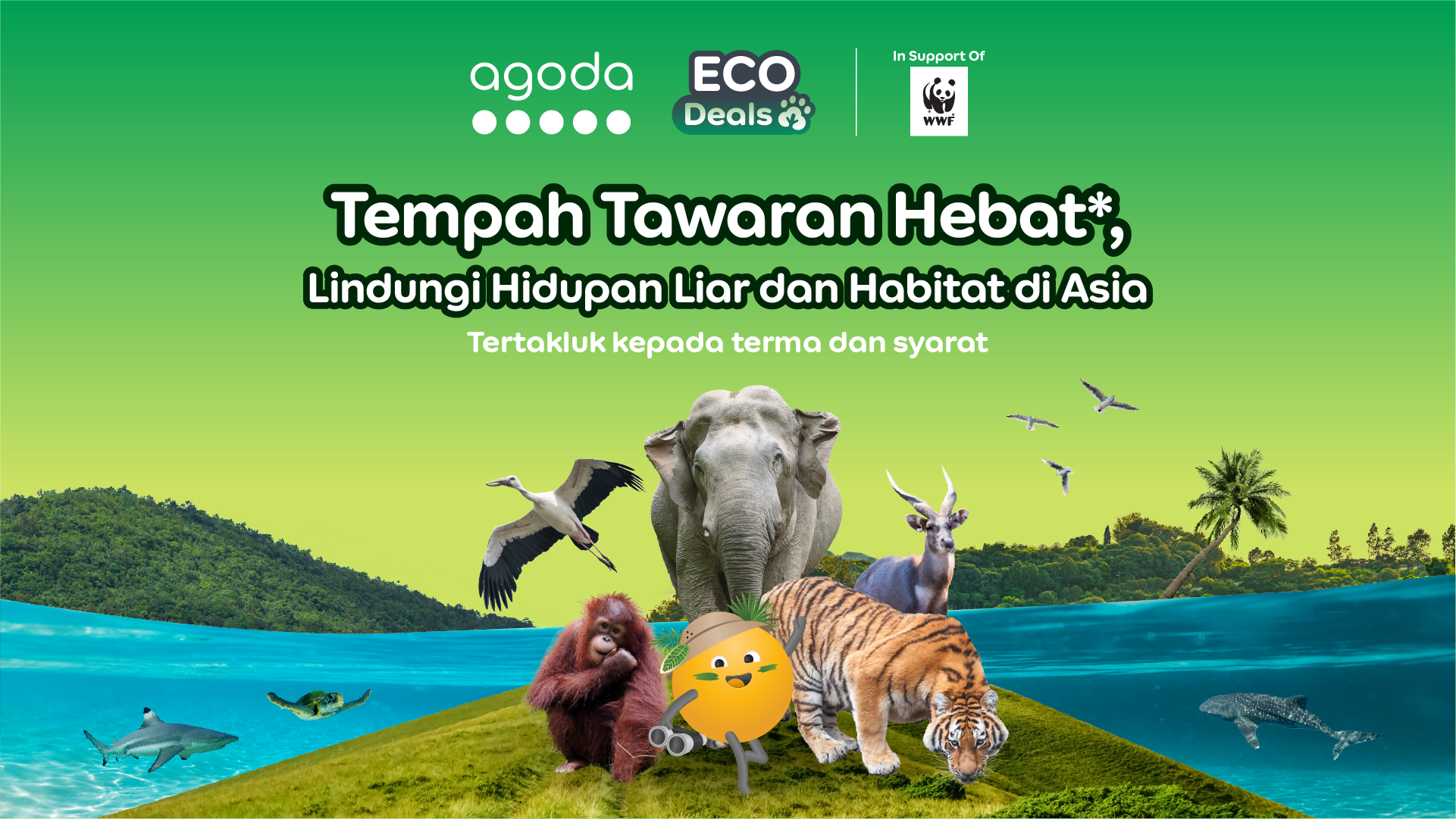 Agoda Lancar Program Eco Deals 2025 – Menyokong Pemuliharaan Alam Dan Pelancongan Lestari
