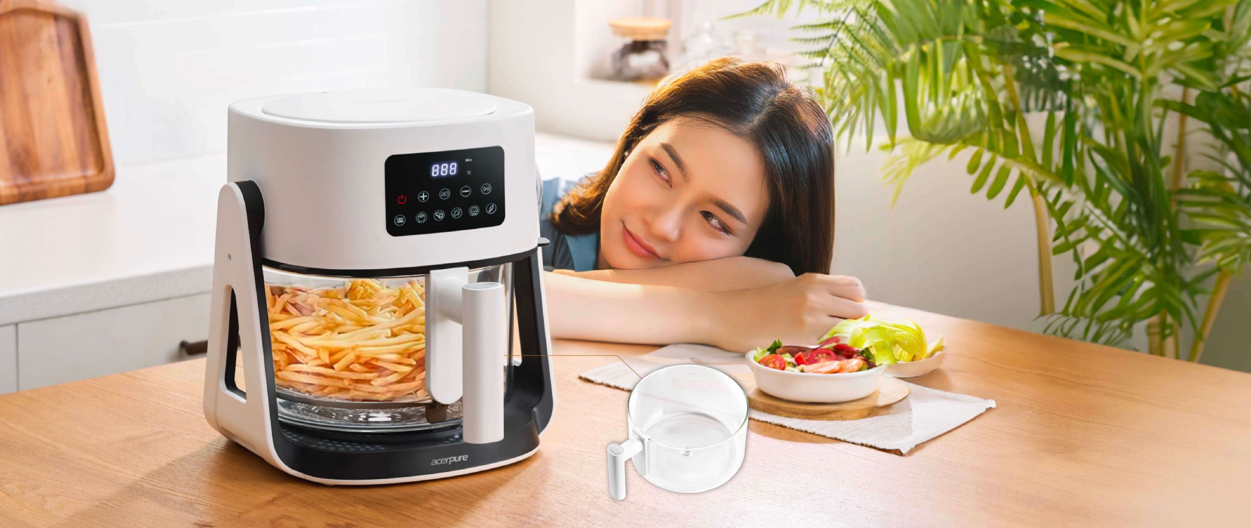 Acer Malaysia Perkenal Acerpure CHEF KF1 – Penggoreng Kering Dan Periuk Masak 2-Dalam-1