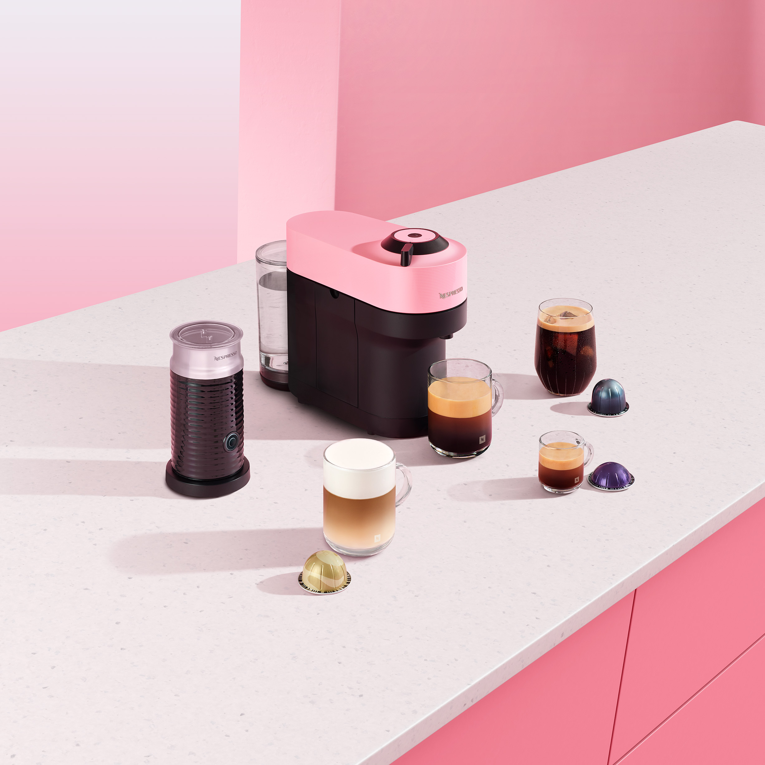 Raikan Ramadan & Syawal Tahun Ini Bersama Nespresso Vertuo Pop Candy Pink