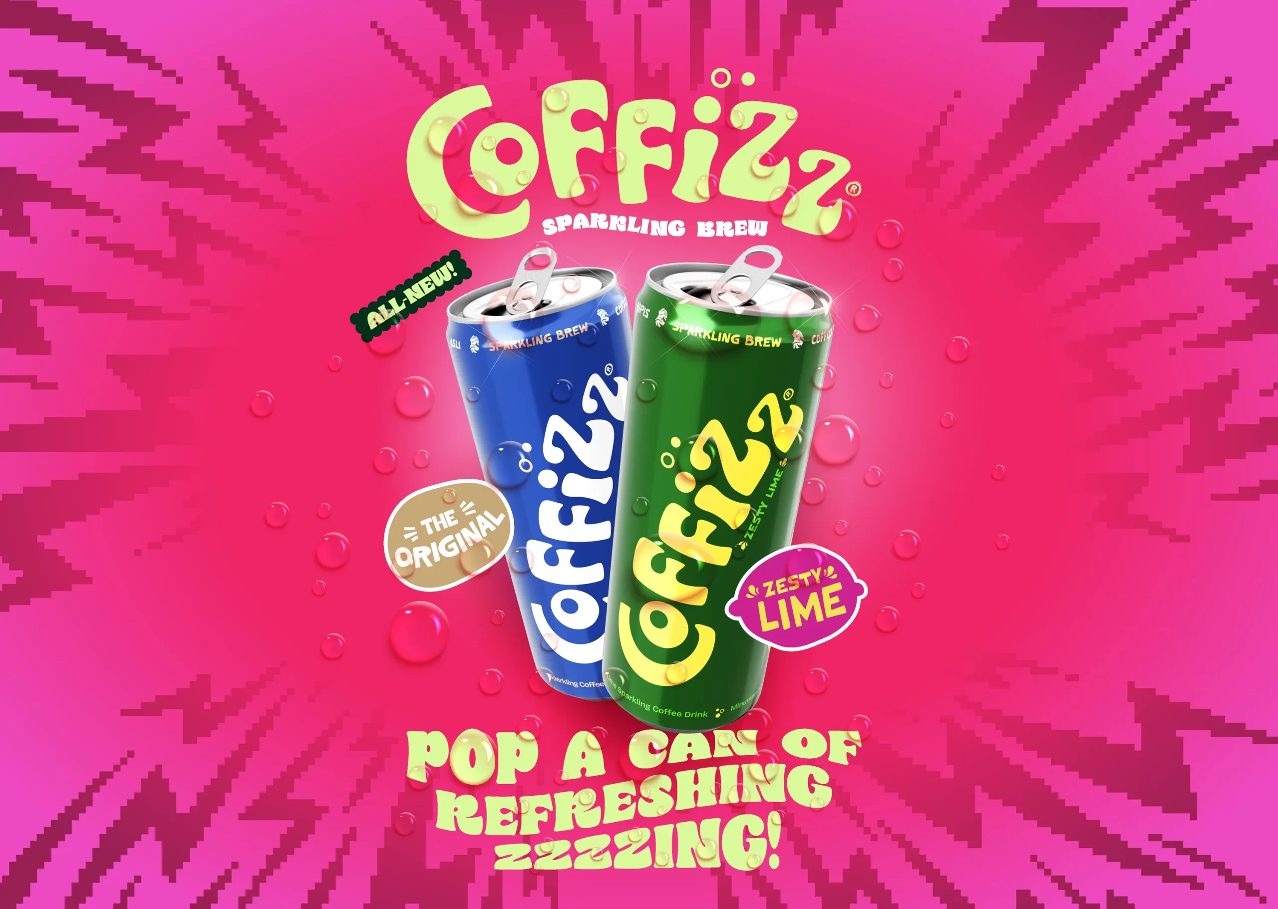Jom Cuba Coffizz Sparkling Brew – Menampilkan Perisa Coffizz Original & Zesty Lime