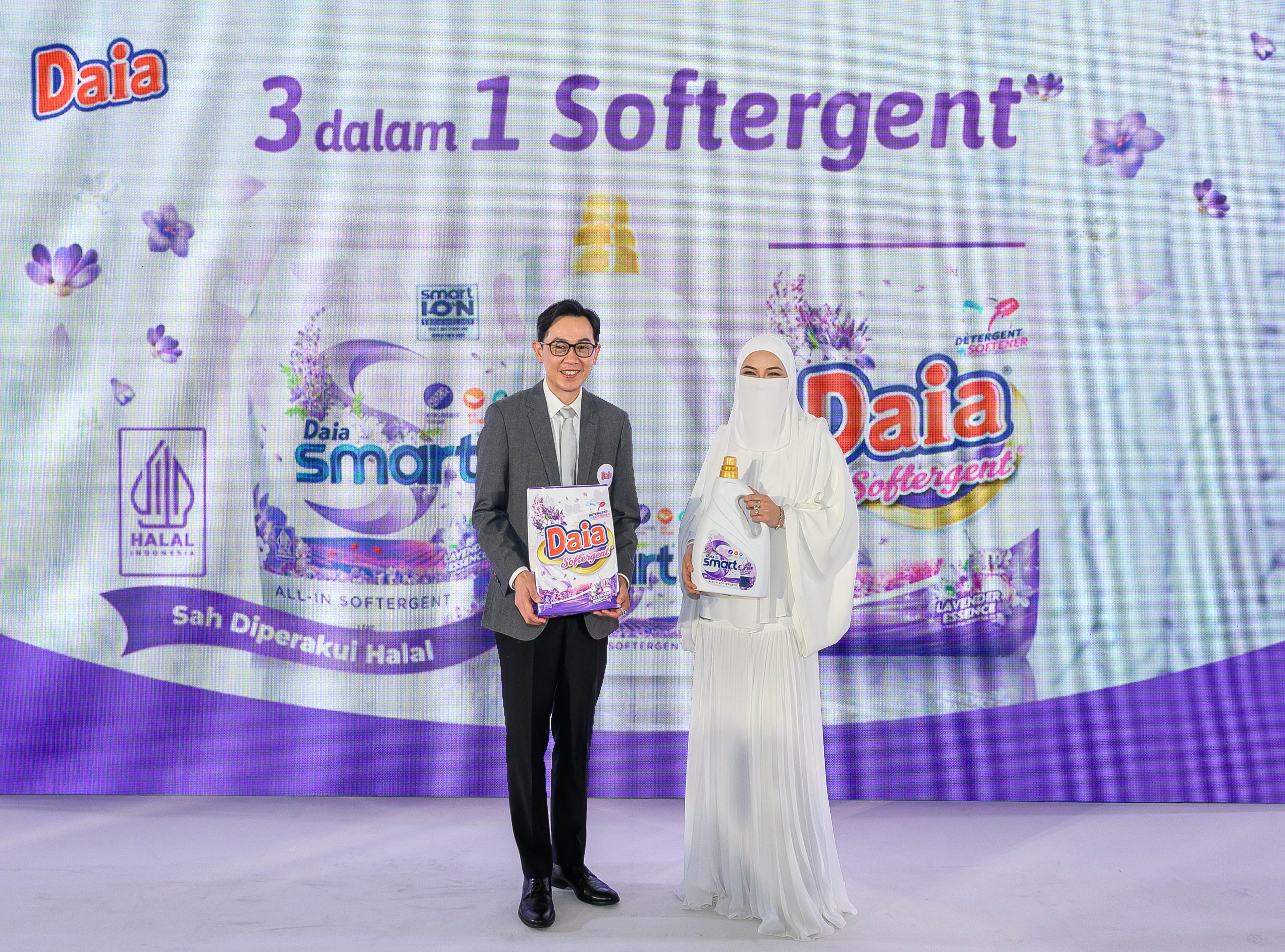 Daia 3-dalam-1 Softergent Lavender – Dilengkapi Teknologi Smart IONTM