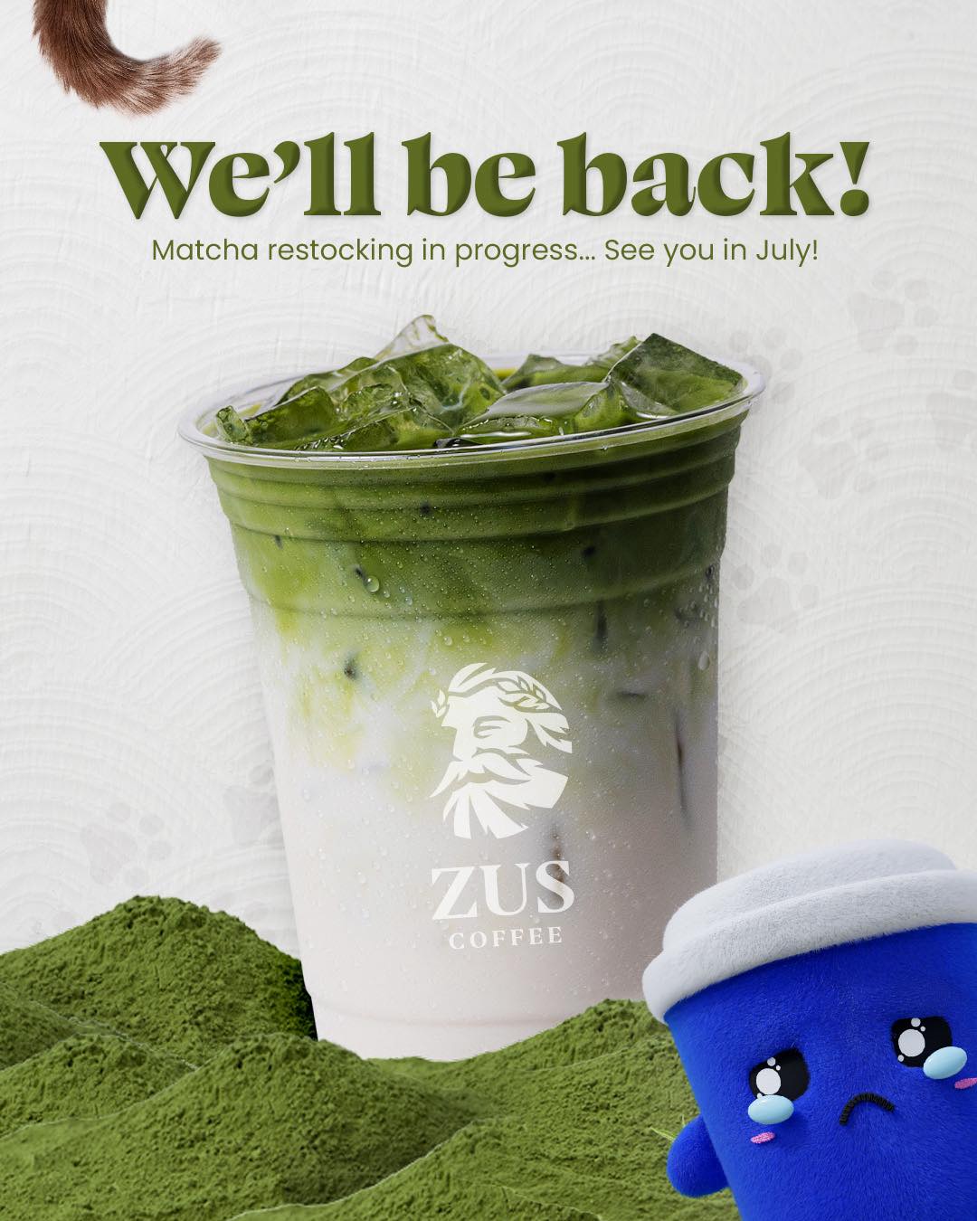 Gangguan Bekalan Global – Matcha ZUS Coffee Dijangka Kembali Julai