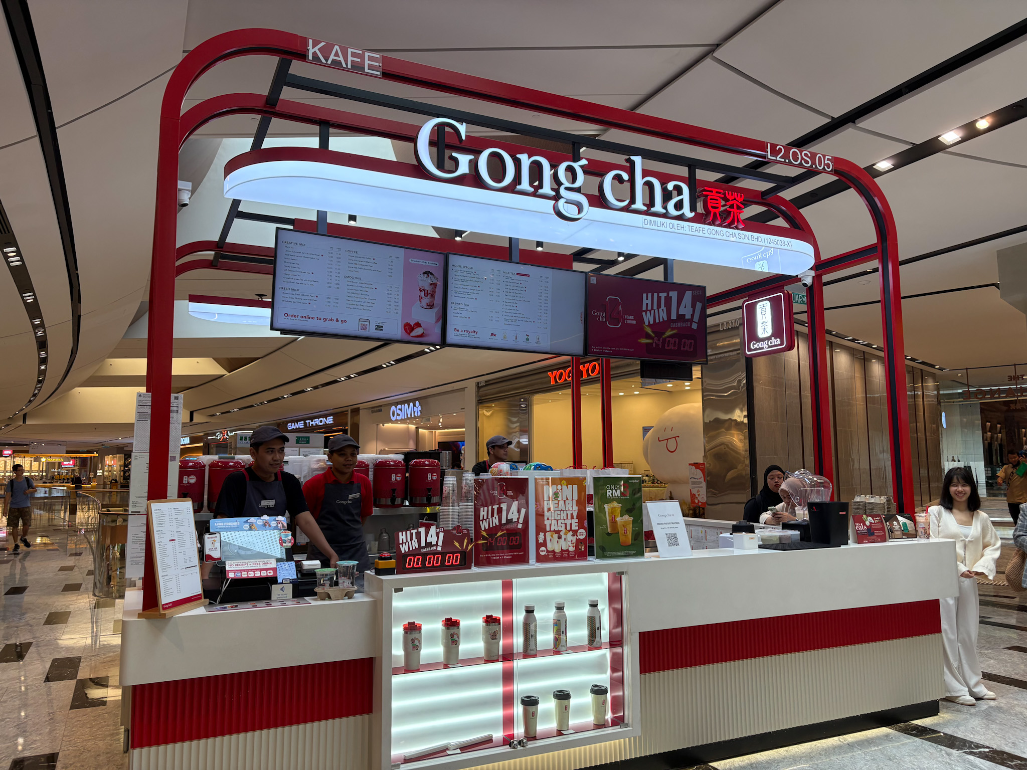 Gong cha Malaysia Raikan Ulang Tahun Ke-14 – Hadir Dengan Kempen Istimewa