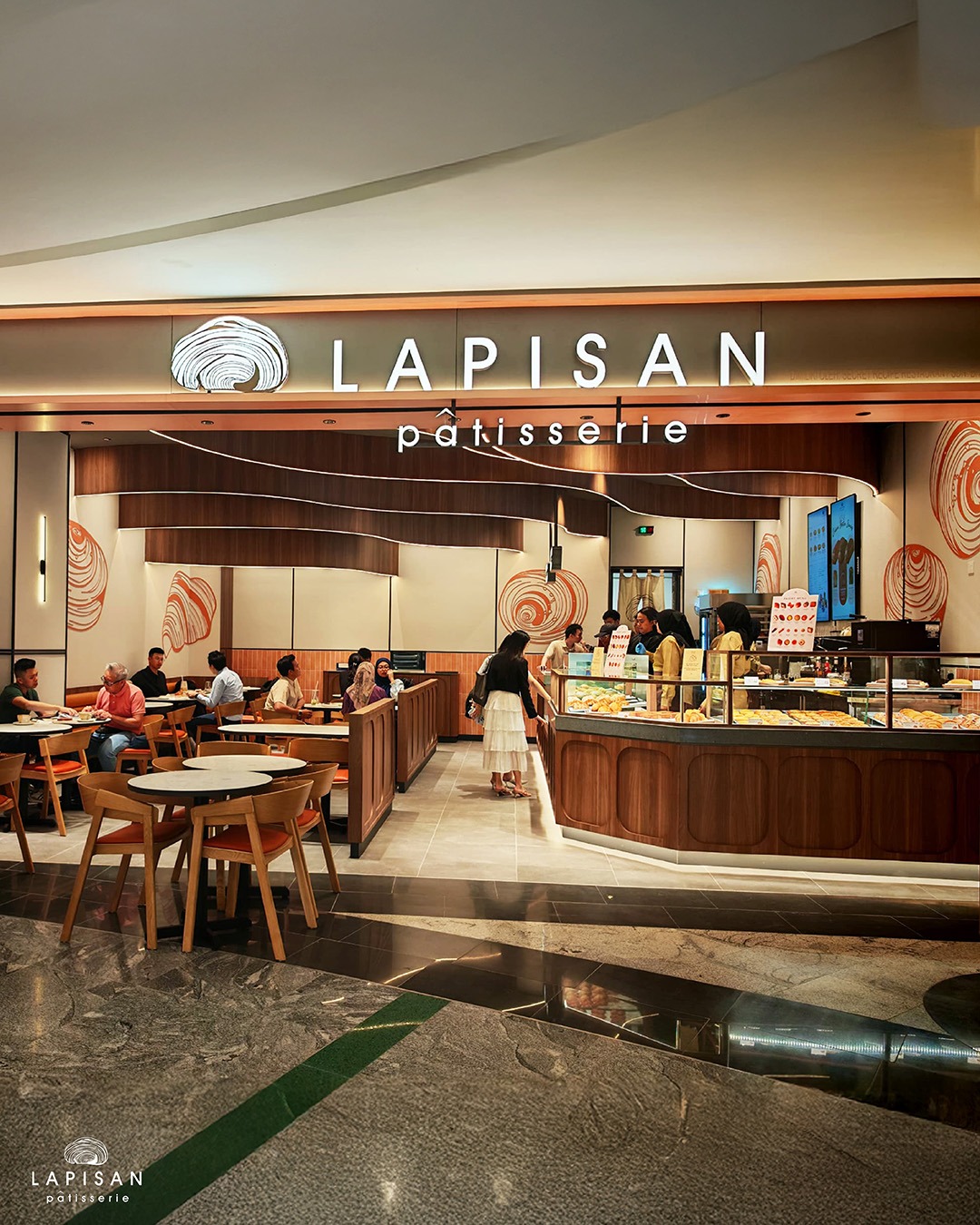 Lapisan Patisserie Kini Buka Cawangan Baharu Di The Mall, Mid Valley Southkey, Johor Bahru