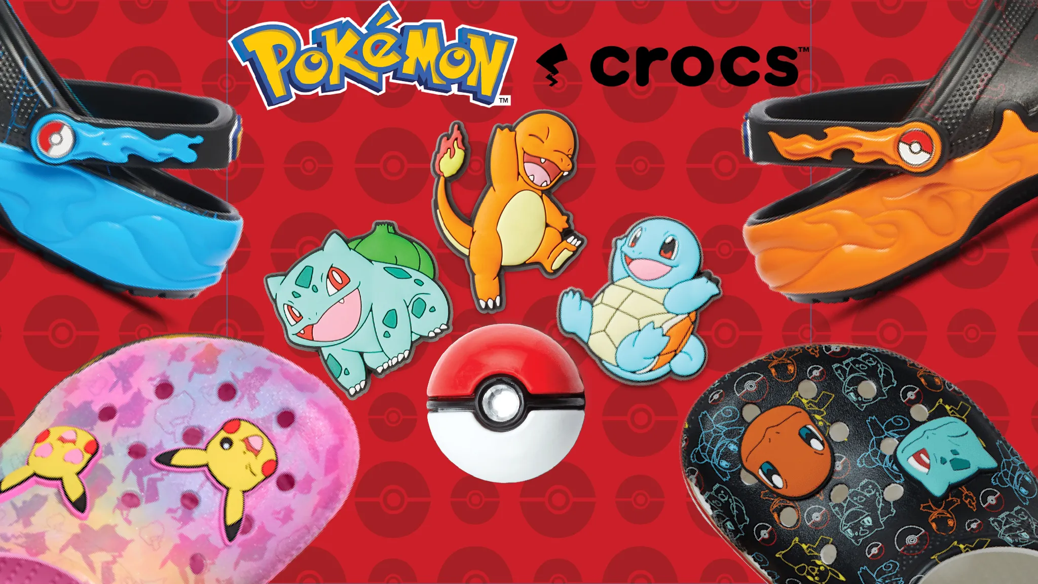 Crocs x Pokémon Menampilkan Koleksi Baharu Dengan Reka Bentuk Dan Pilihan Jibbitz Charms Eksklusif
